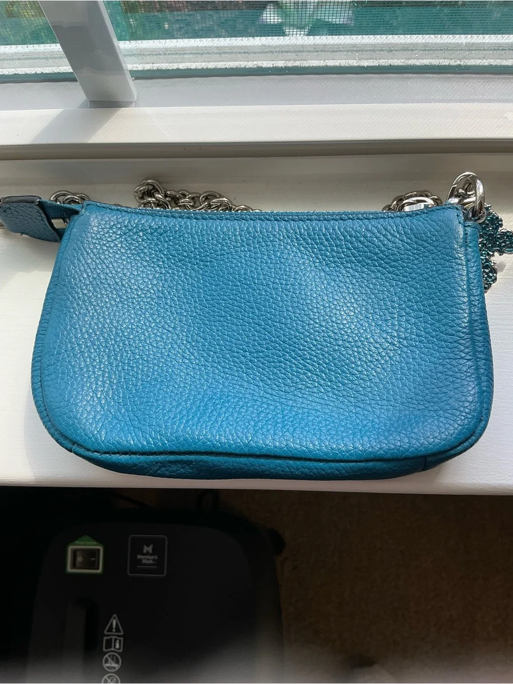 Coach Blue Pebbled Leather Convertable Nolita 15/previous project